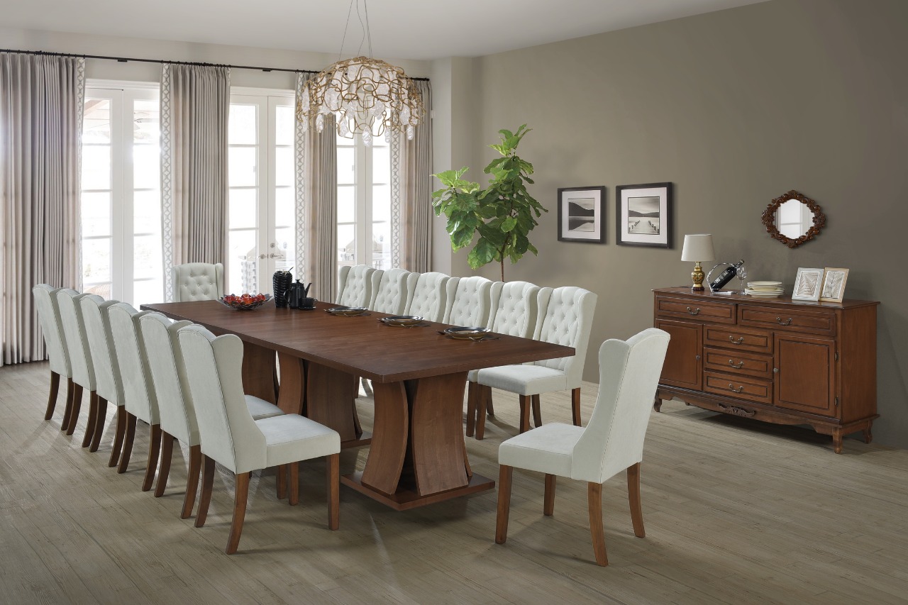 dining table + 14 chairs mod: 2188 